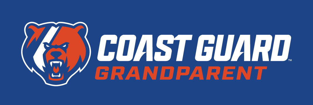 Coast Guard Grandparent Mark, full color on navy variant, cell 39
