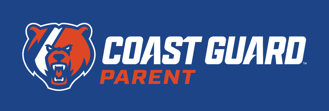 Coast Guard Parent Mark, full color on navy variant, cell 41