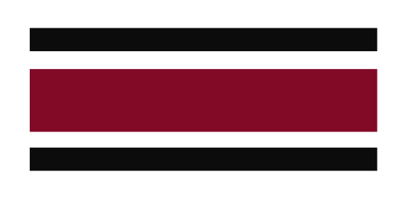 Helmet Stripes, Garnet and Black on White variant, cell 15