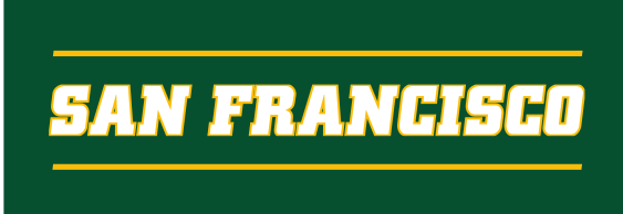 San Francisco Victory Mark, gold on green variant, cell 7