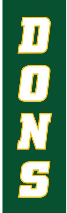 Dons Victory Mark, vertical gold on green variant, cell 16