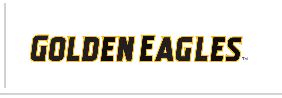Golden Eagles wordmark, full color variant, cell 6