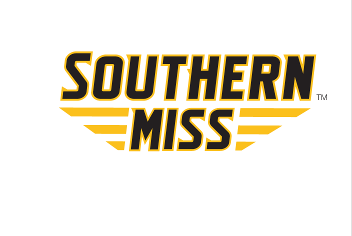 Southern Miss bar logo, full color variant, cell 26