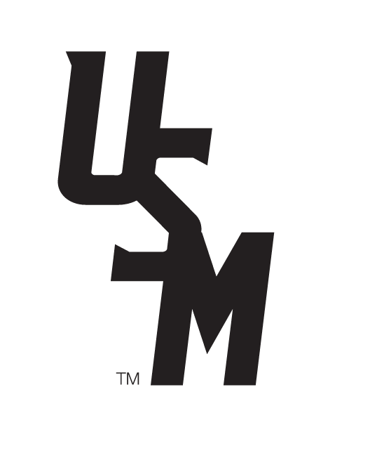 USM logo, black and white variant, cell 36