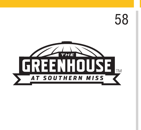 The Greenhouse logo, black and white variant, cell 58