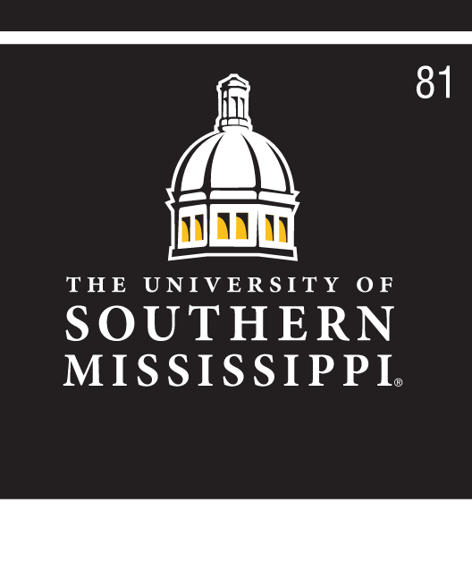University Mark, full color on black variant, cell 81