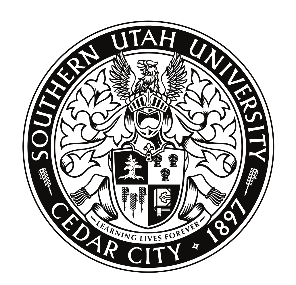university seal, black and white variant, cell 24