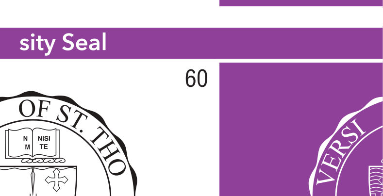 University Seal, black and white variant, cell 60