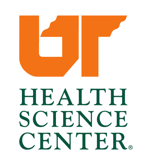 UT Health Science Center, secondary, stacked, full color variant, cell 5
