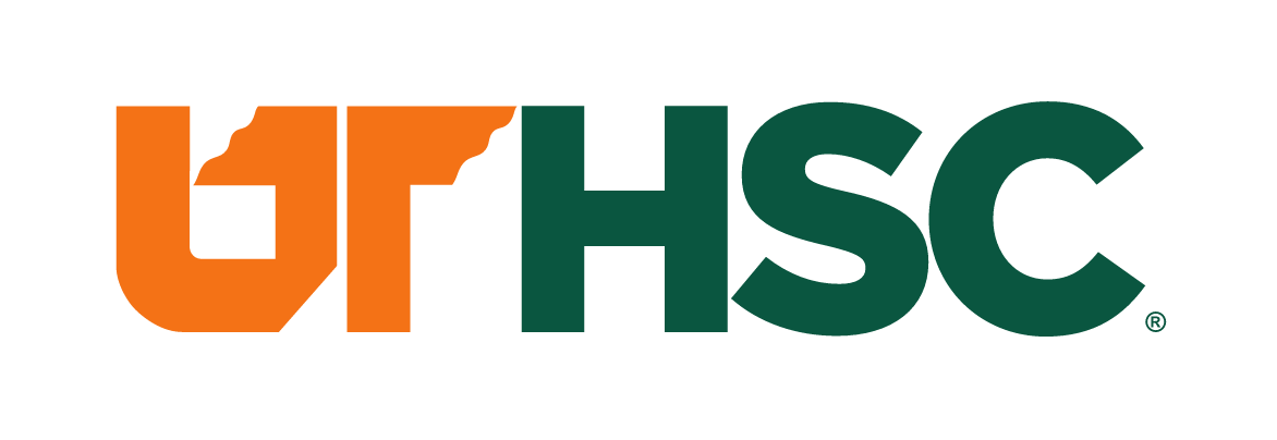 UTHSC, signature, horizontal, full color variant, cell 9