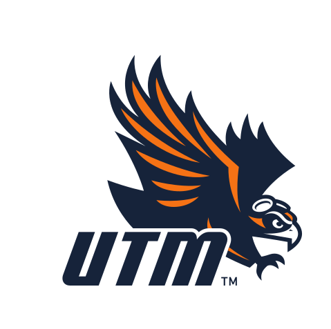 Skyhawk head with UTM wordmark, full color variant, cell 36