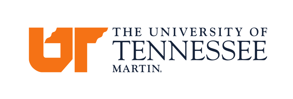 The University of Tennessee at Martin institutional mark, horizontal alternate variant, cell 61