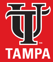 UT Tampa, full color on red variant, cell 30