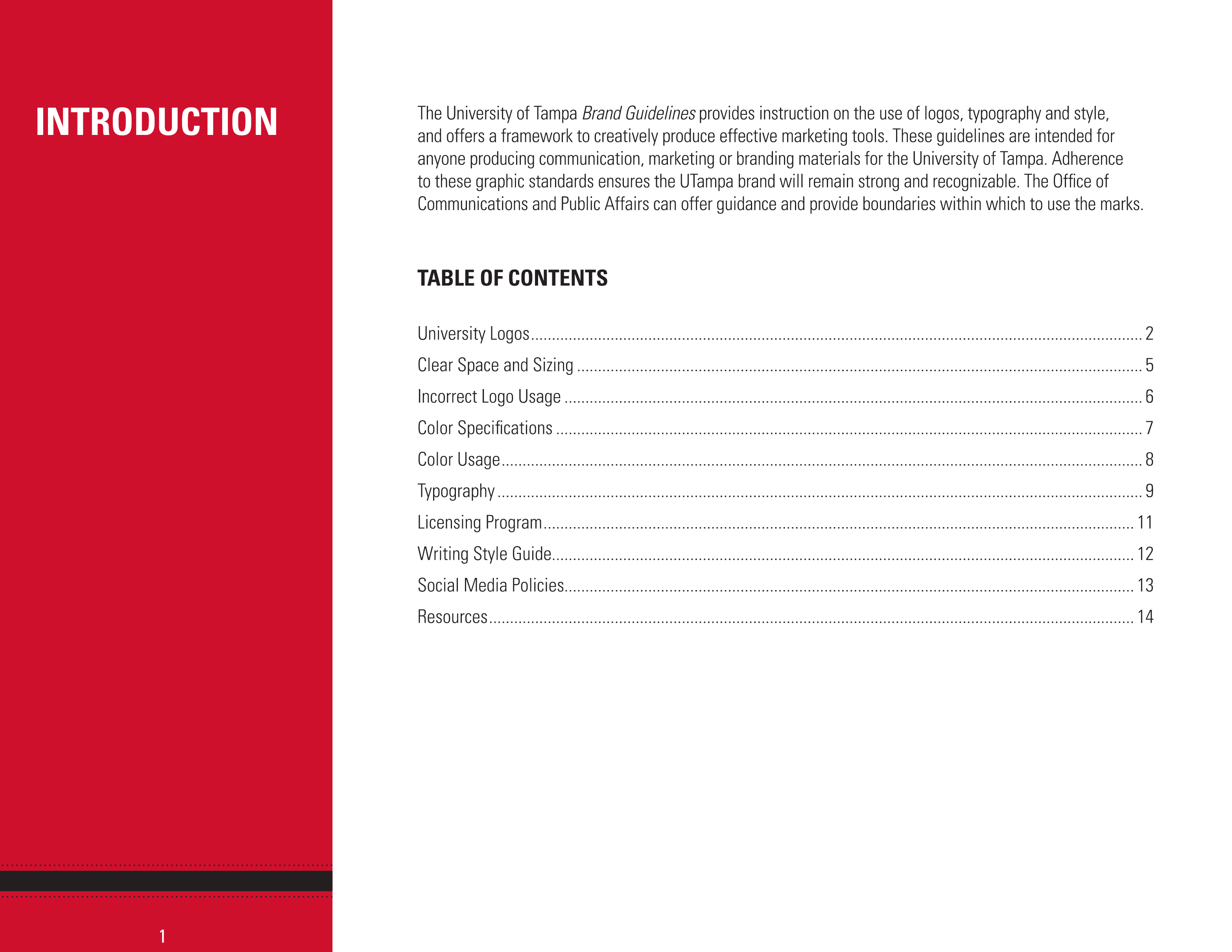 Full Page Guideline Sheet, Standard variant