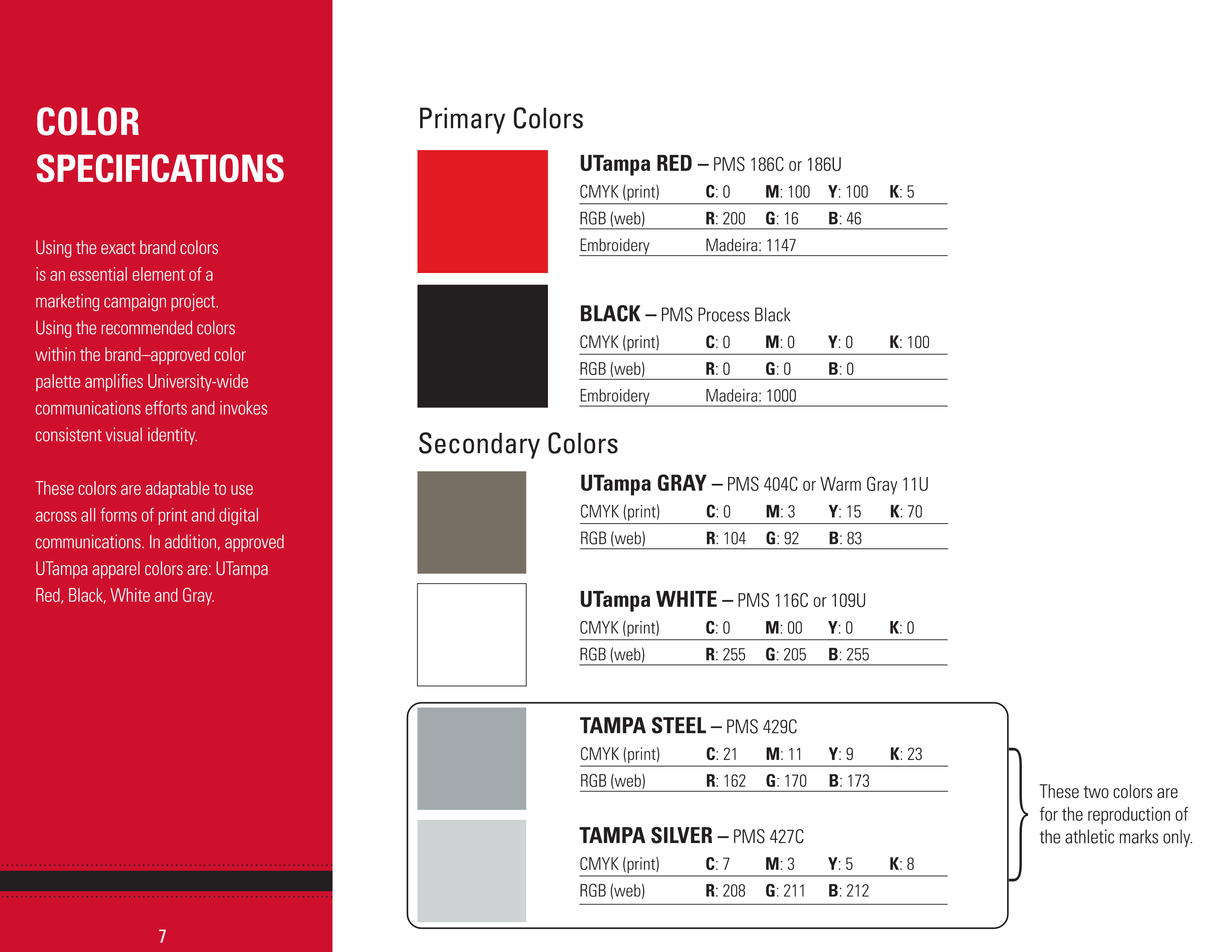 Full Page Guideline Sheet, Standard variant