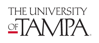 The University of Tampa logo, primary, horizontal, wordmark only variant