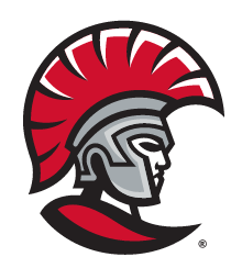 The University of Tampa Spartan head logo, full color variant
