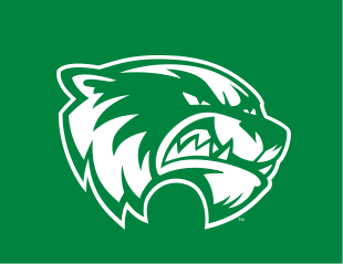 mascot head, white and green on green variant, cell 4