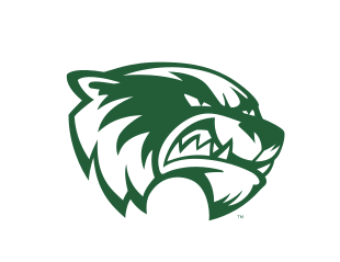 mascot head, green on white variant, cell 6