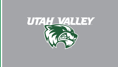 Wolverine head + UTAH VALLEY, white on grey variant, cell 41