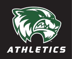 mascot head with wordmark, Athletics variant, cell 73