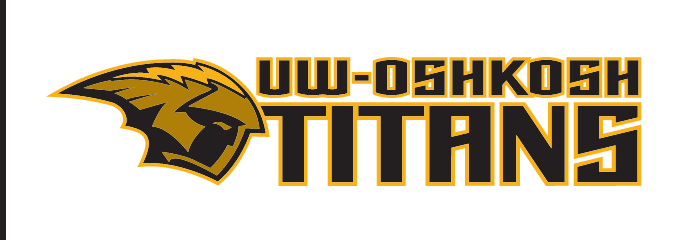 UW-Oshkosh Titans logo, full color horizontal variant, cell 10