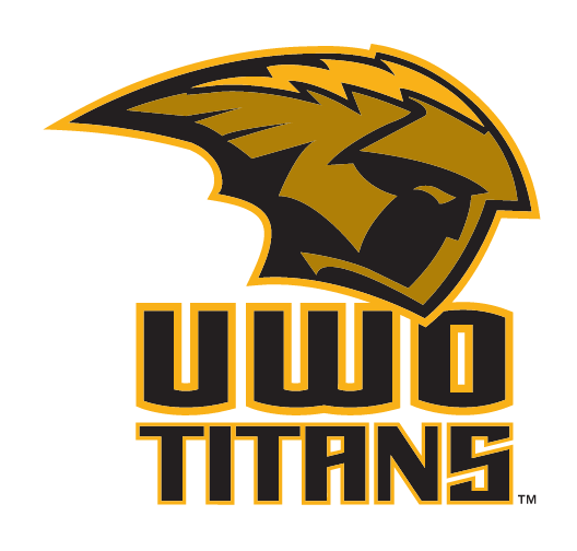 UWO Titans logo, full color variant, cell 4