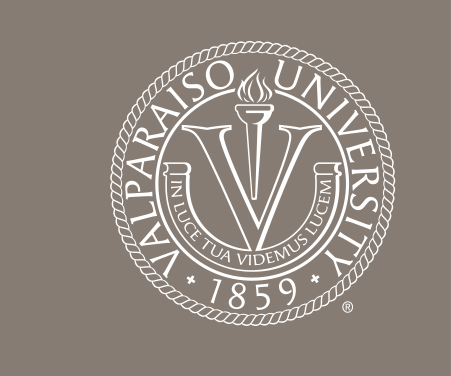 Valparaiso University seal, black outline variant, cell 55