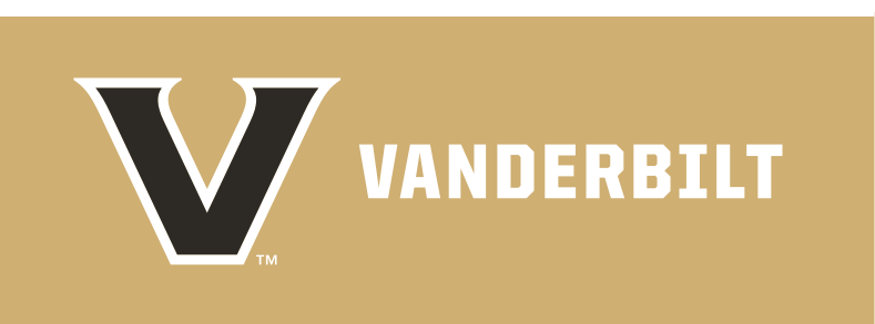 V + VANDERBILT, black/white on gold variant, cell 13