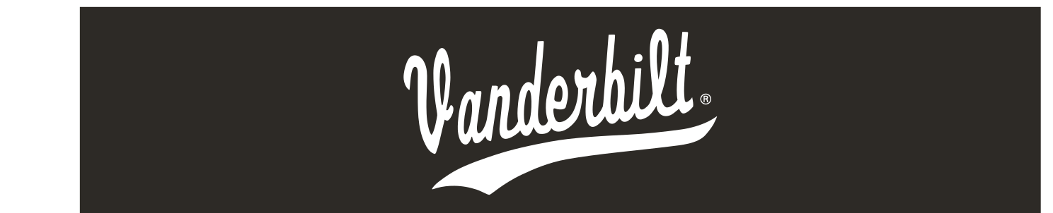 Vanderbilt script, white on black variant, cell 32