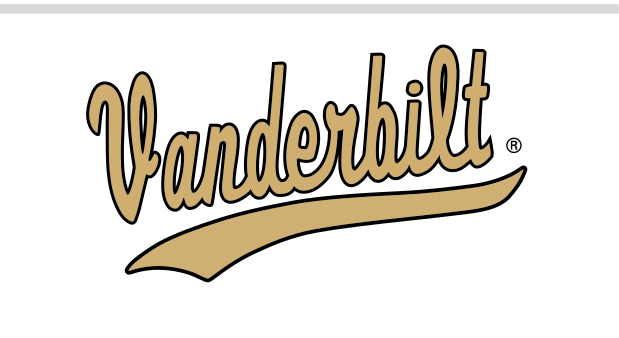 Vanderbilt script with underline, gold/black variant, cell 33