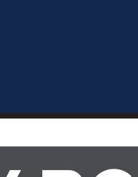 HOOS wordmark, navy with orange outline variant, cell 77