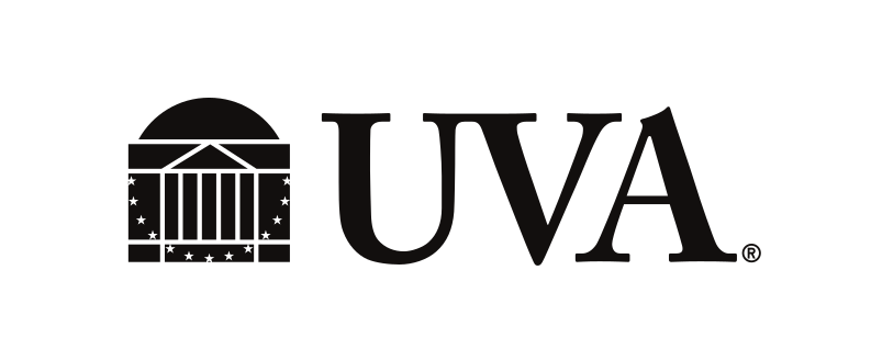 UVA monogram with Rotunda, black variant, cell 160