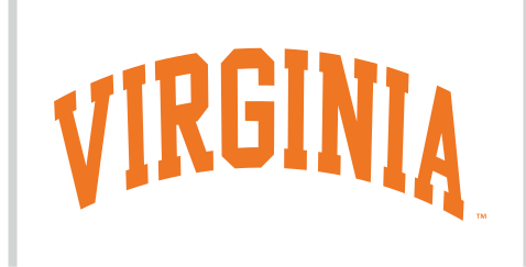 Arch Virginia wordmark, orange variant, cell 166