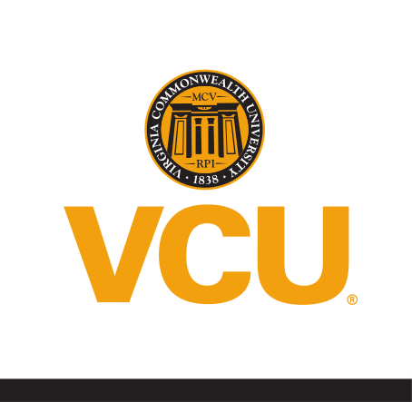 institutional mark, vertical gold/black on white variant, cell 48