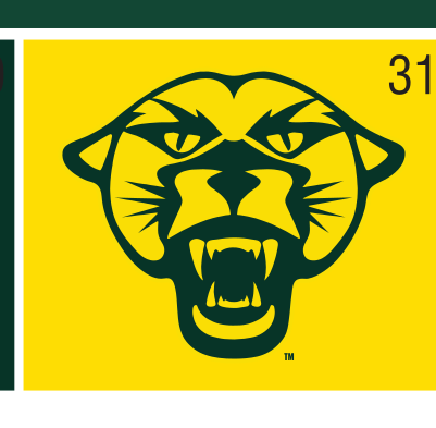 Rally Head logo, full color on gold variant, cell 31