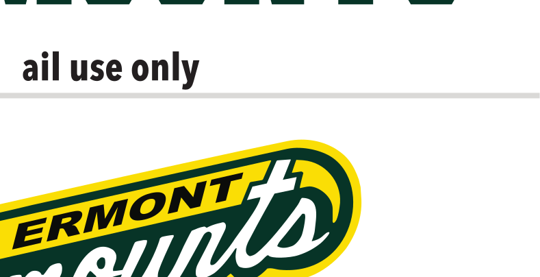 Vermont Hockey logo, color variant, cell 45