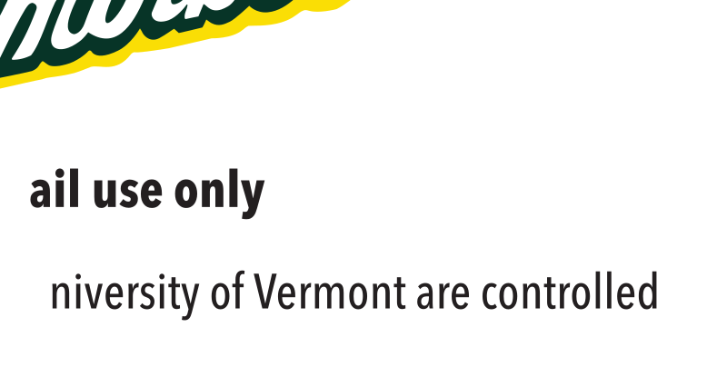 Vermont Lacrosse logo, color variant, cell 46