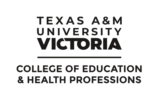 Texas A&M University Victoria College of Education & Health Professions, stacked black prominent college variant, cell 62