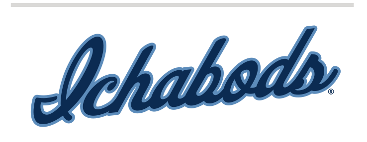 Ichabods script, blue/white, outline variant, cell 56