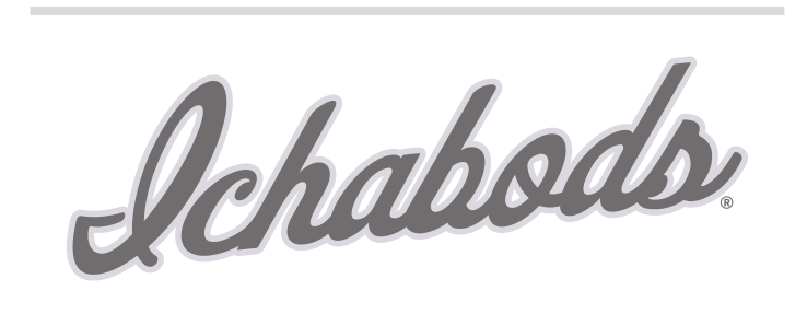 Ichabods script, grey/white, outline variant, cell 58