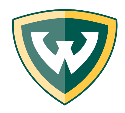 Wayne State University shield, full color variant, cell 16