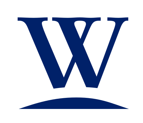 W lettermark with blue swoosh, blue variant, cell 6