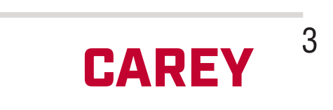 CAREY wordmark, red on white variant, cell 37