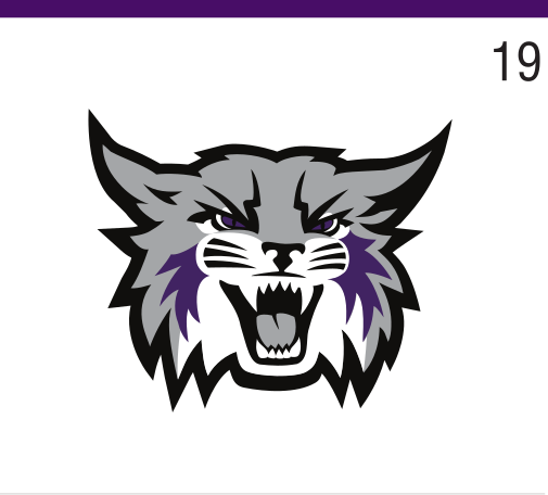 Mascot Logo, full color on white variant, cell 19