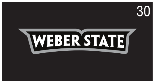 Athletic Wordmark, full color on black variant, cell 30