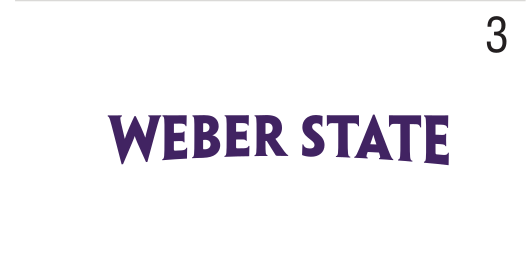 Athletic Wordmark, purple on white variant, cell 31