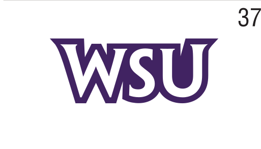 Athletic Lettermark, purple on white variant, cell 37