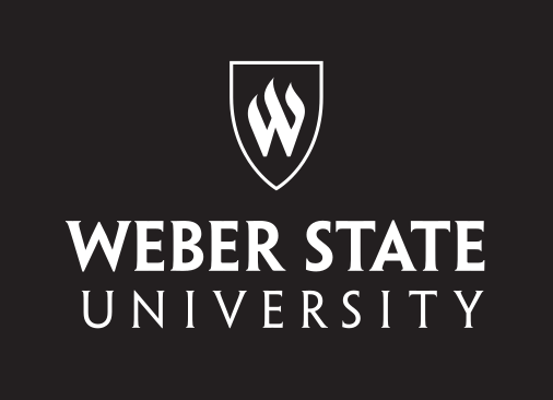 Primary Academic Logo, vertical, white on black variant, cell 44