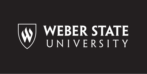 Primary Academic Logo, horizontal, white on black variant, cell 47